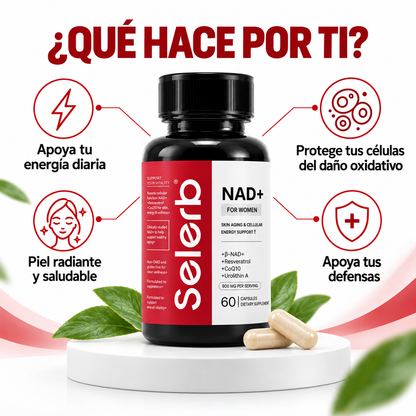 Beneficios de Selerb NAD+ For Women